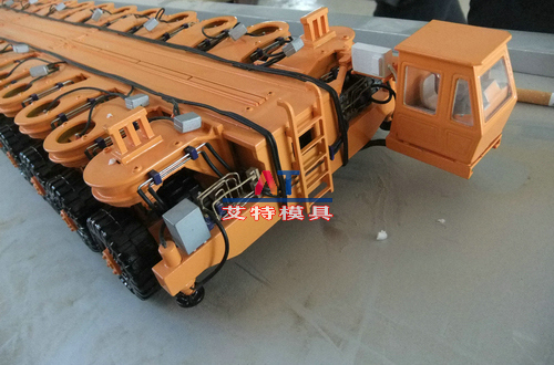 900噸運梁車仿真模型